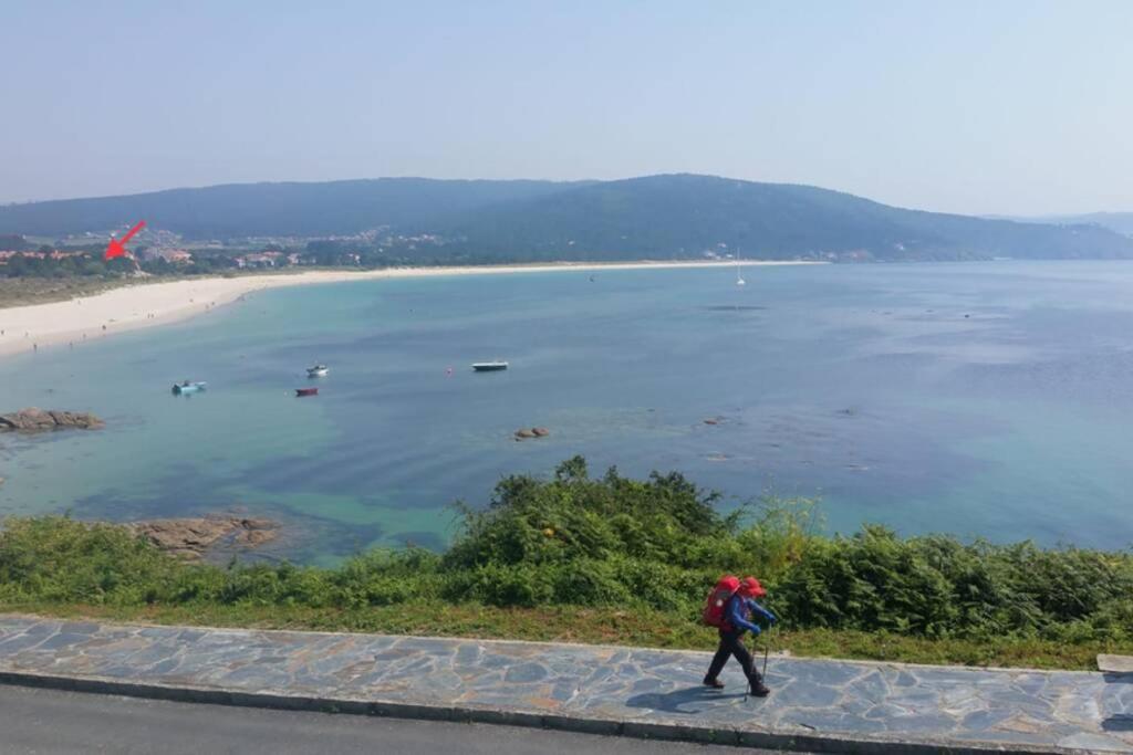 Junto Camino De Santiago,1ª Linea De Playa Διαμέρισμα Finisterre Εξωτερικό φωτογραφία